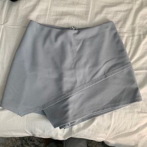 Light blue skort, barely worn